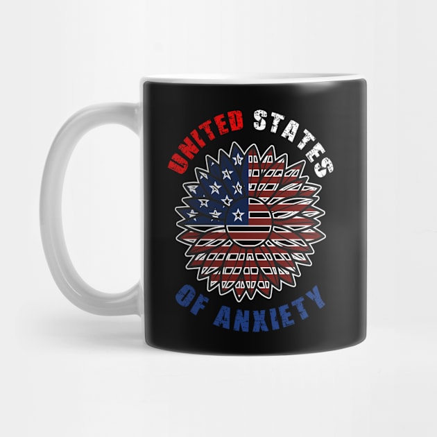 United States Of Anxiety by Cor Designs